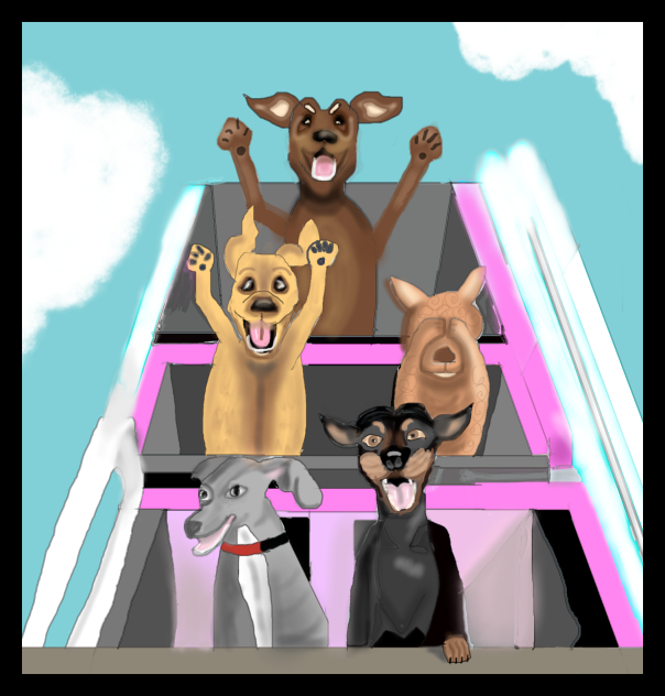 Dogs gone Wild - ibisPaint