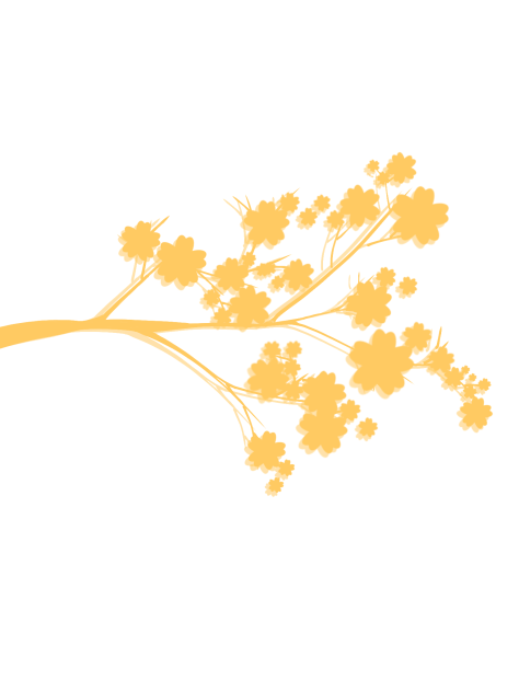 Material - Gold flower