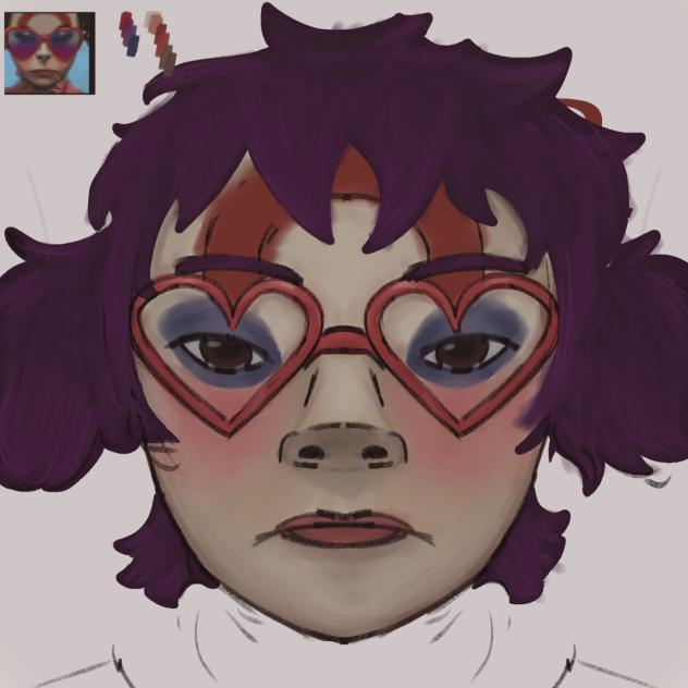 Noodle Gorillaz Humanz - ibisPaint