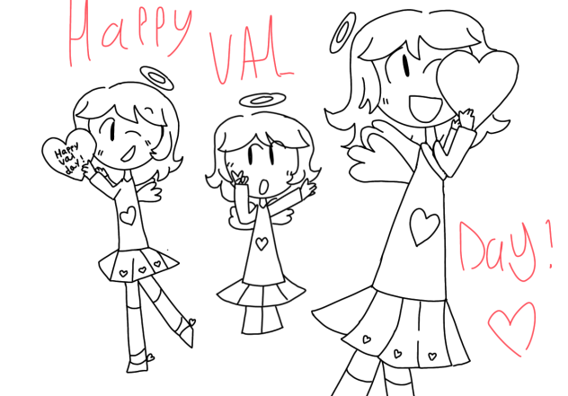 HAPPY VALENTINES DAY (RUSHED AND LATE)