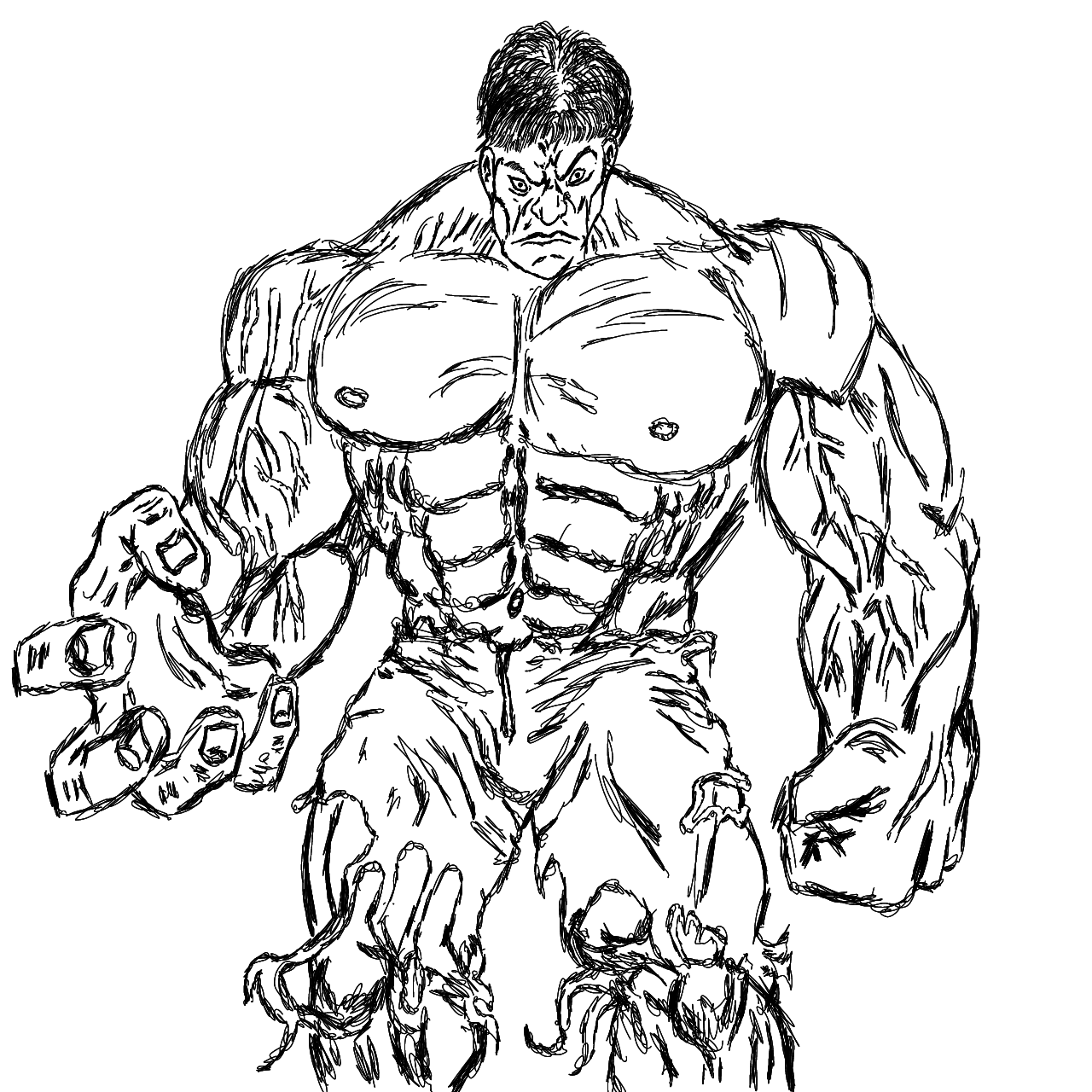 Hulk - ibisPaint