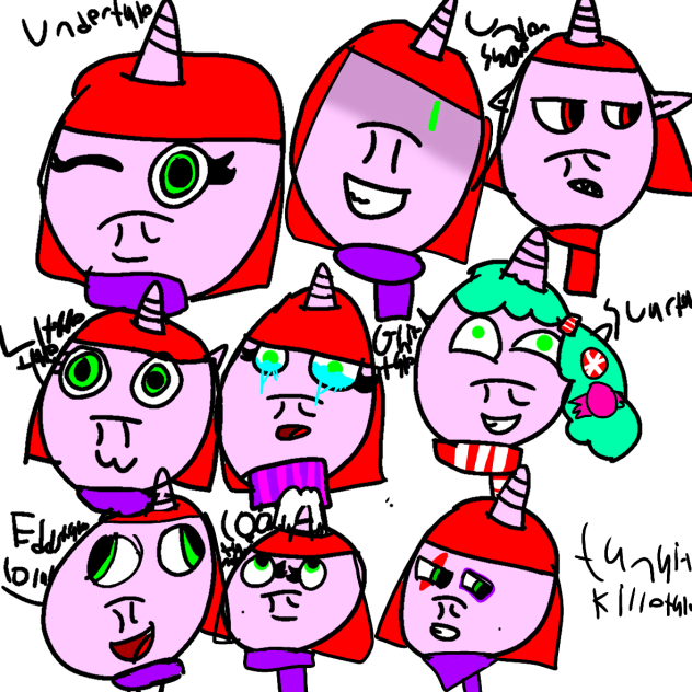 Cupcake in differnt aus - ibisPaint