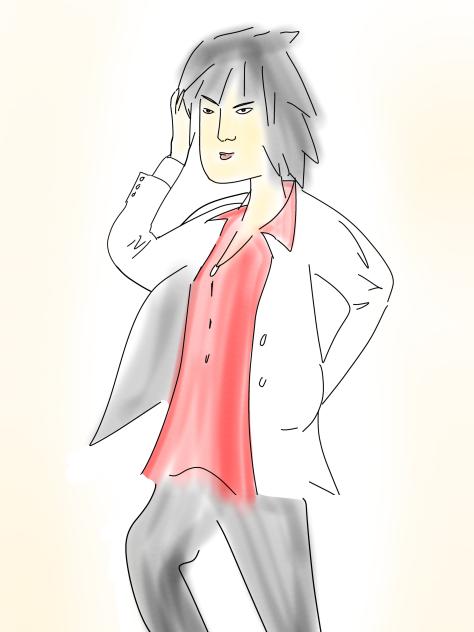 浮世絵風　イケメン