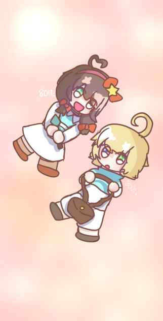 おちゃめな2人