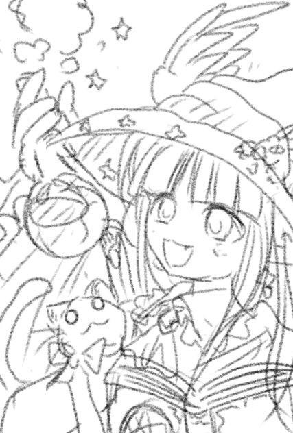珈琲を入れる魔女