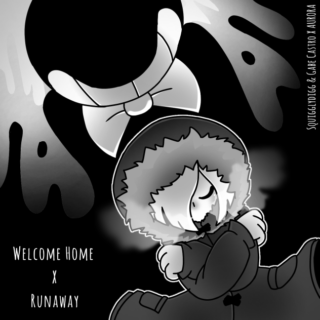 Welcome Home x Runaway fake album cover