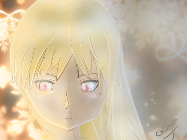 Ribbons and Snowflakes - ibisPaint