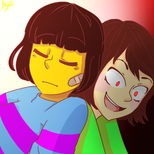 Frisk and Chara