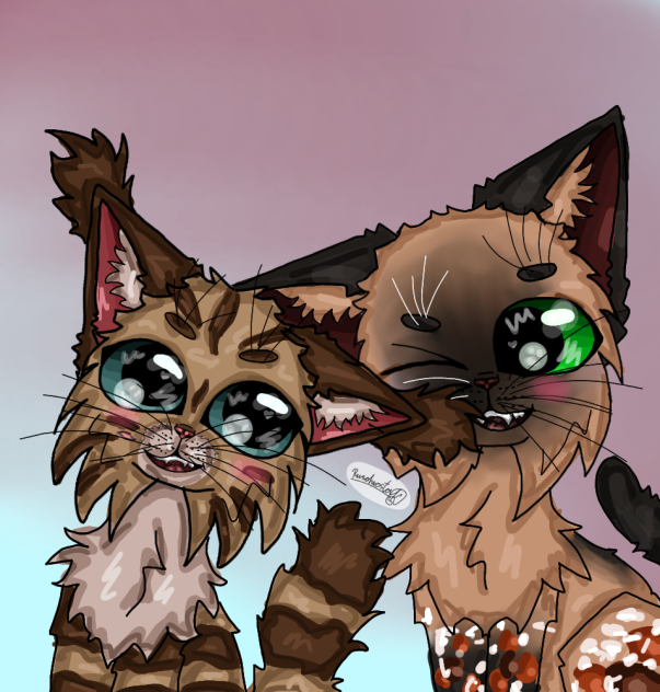 Русохвоста и Сиамскохвост