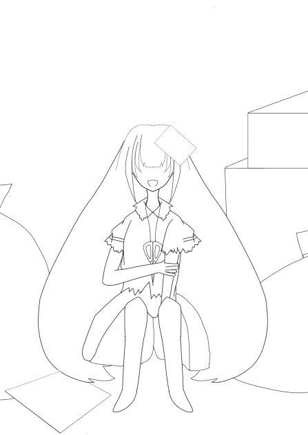 失敗作少女大会のイラスト