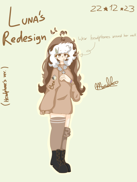 Luna’s REDESIGN! 💚2