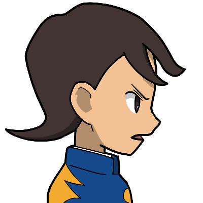 イナズマイレブンGO 青山俊介くん 右向き