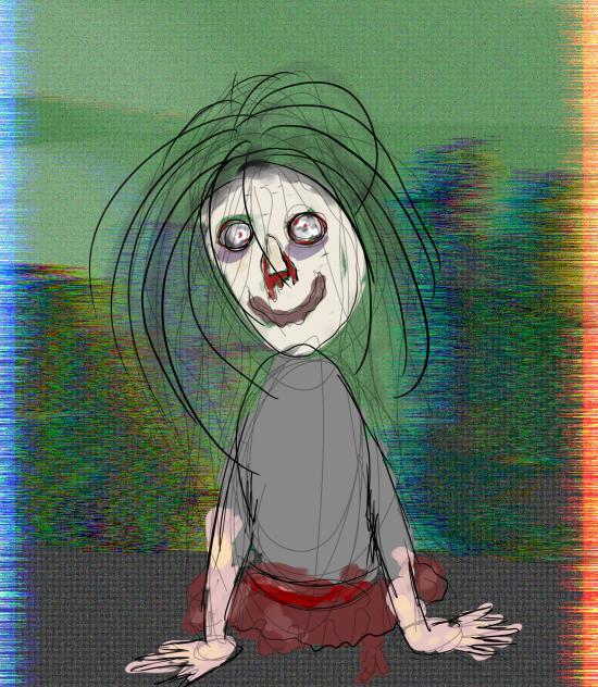 Zombie beggar 🧟!.