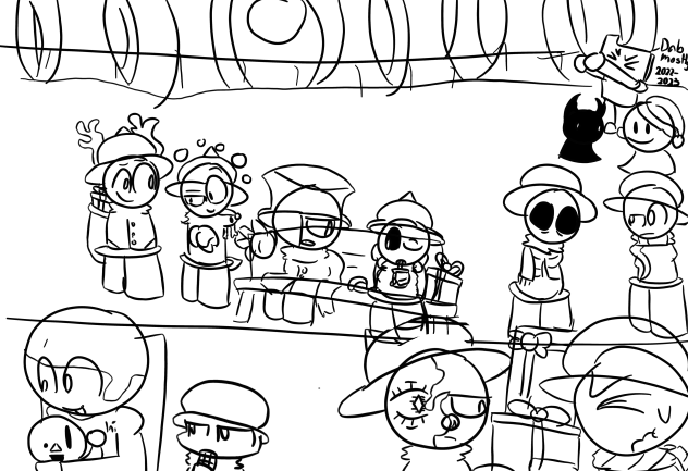 Sketch to a new drawing