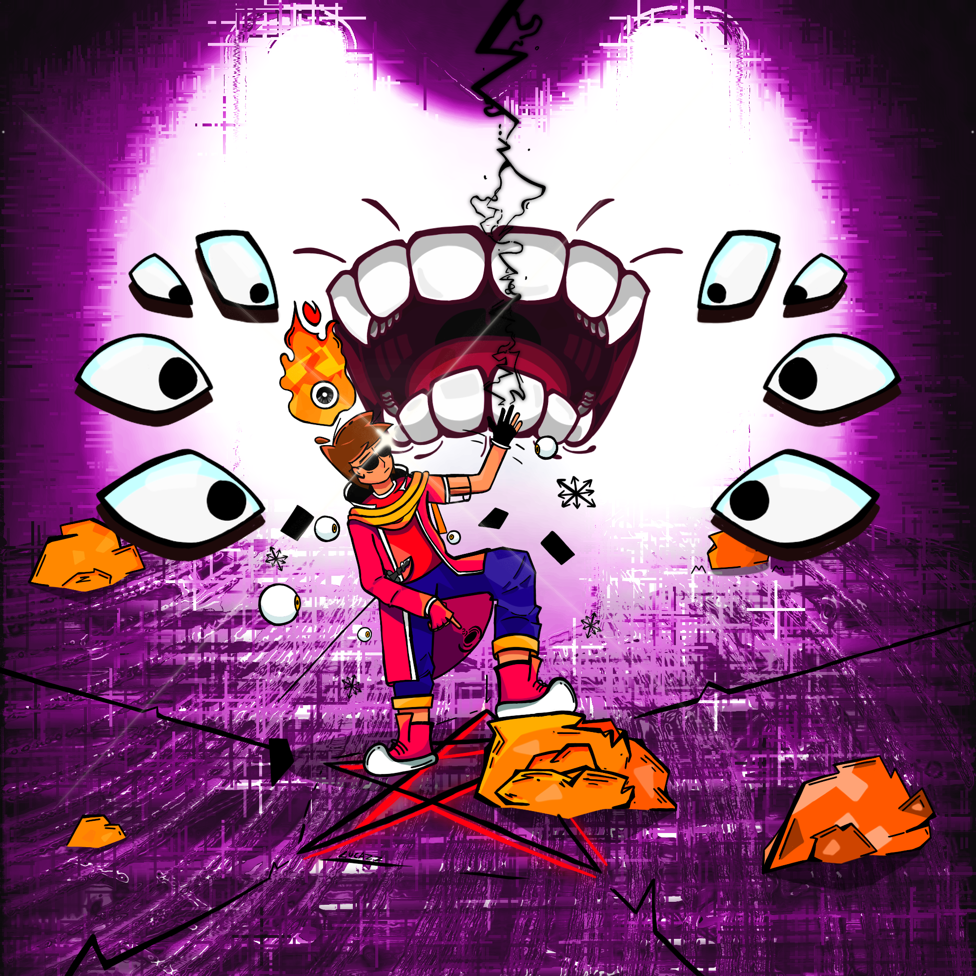 The chaotic being (Final ver) - ibisPaint