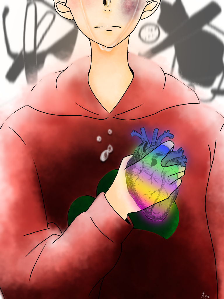 松野おそ松の心臓の色は Ibispaint