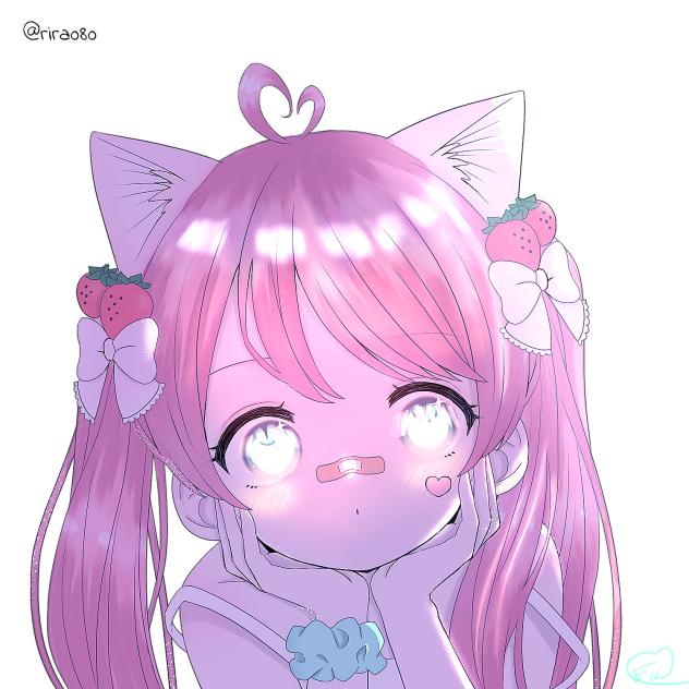 フリー線画塗ったよ～！