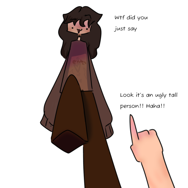 POV you’re short and met me