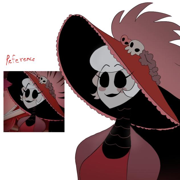 my fav character from hazbin hotel rosie