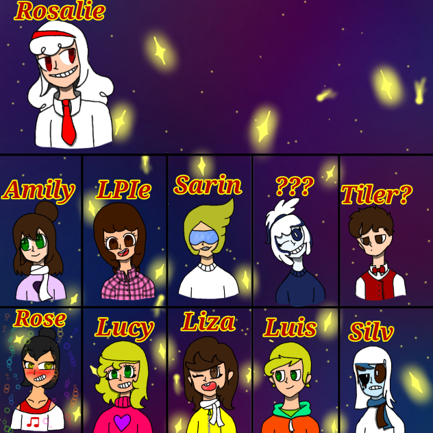 My characters - ibisPaint
