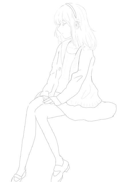 塗り絵用