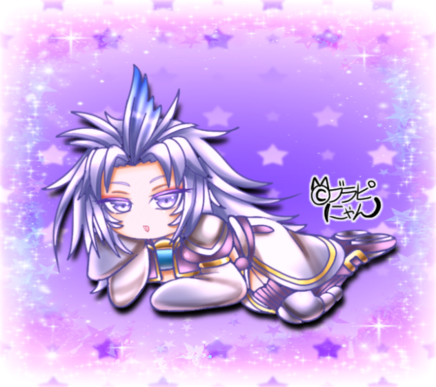 【FF9】寝そべりクジャ【ブラピにゃん】