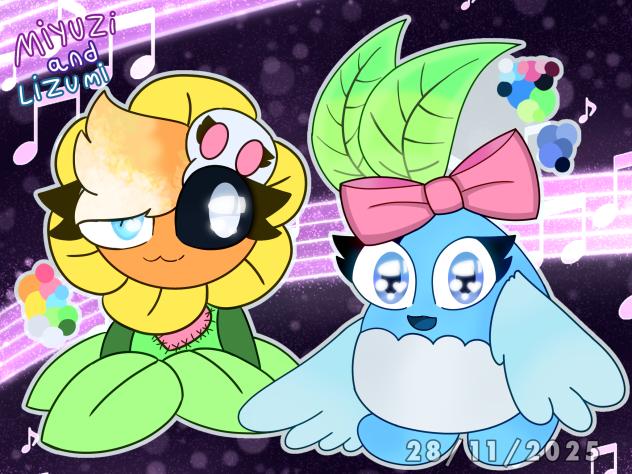 Miyuzi and Lizumi Ref Sheet