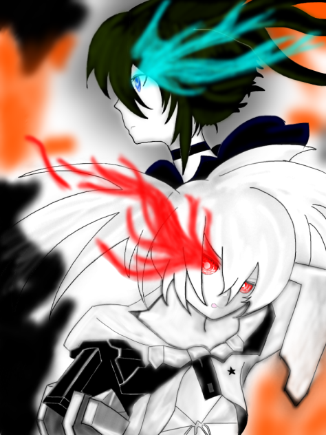 白と黒