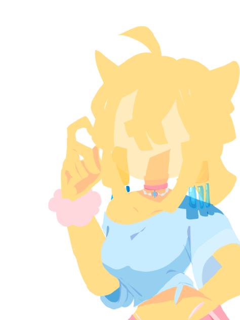random ah yatta art my sis made😌