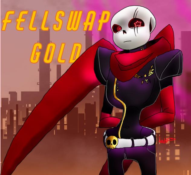 Og on procreate, fellswap gold sans