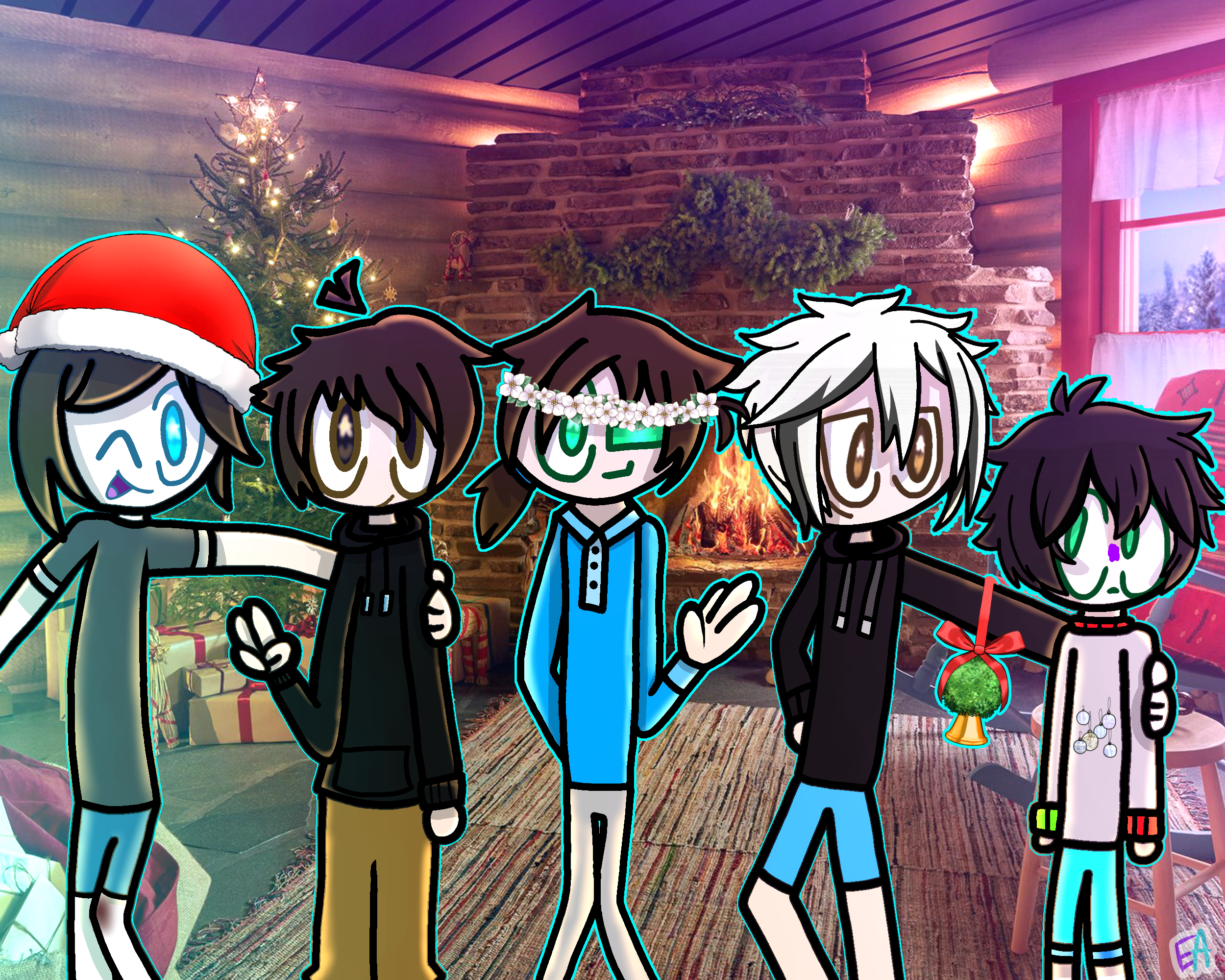 The Little Troops Christmas Special Art - ibisPaint