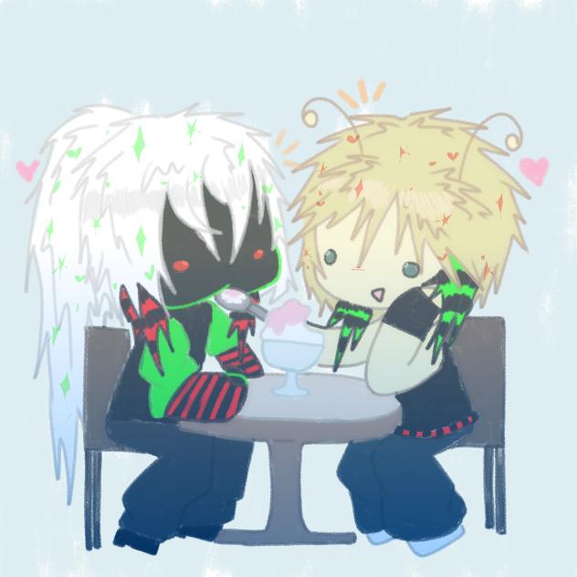 on a cute date - ibisPaint