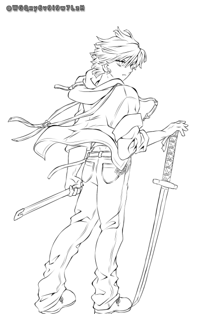 無題191 線画