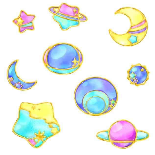 ジュエルスタンプ（星）