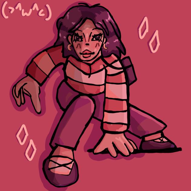 Drawing a random, pose, hairstyle etc..