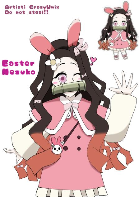 Easter Nezuko😚 - ibisPaint