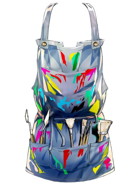 artist apron