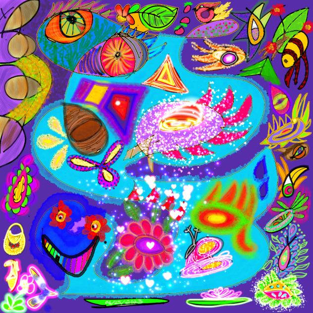 Brain Dump Art - ibisPaint