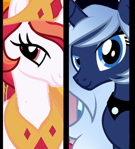 Princesa Celestia y Luna New Versión