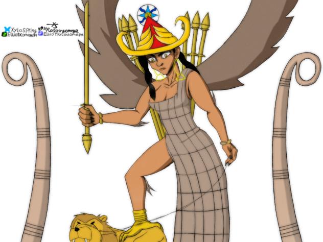 Inanna Ishtar drawing