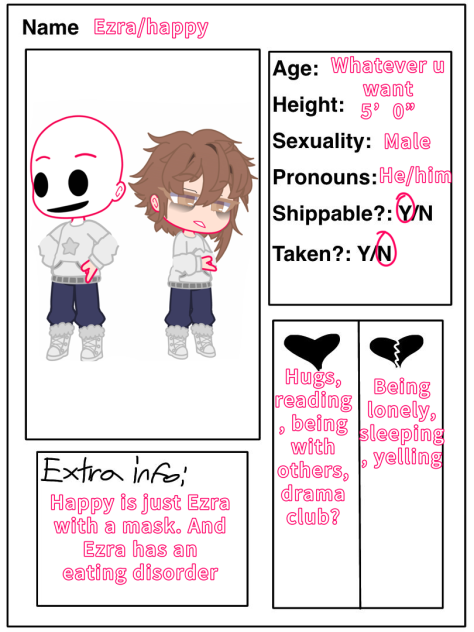 For school AU