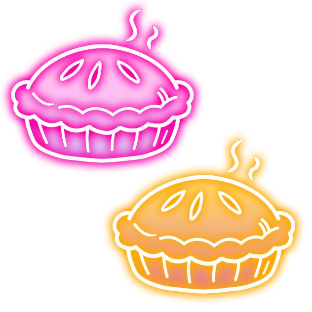 Neon Icon Pie 2
