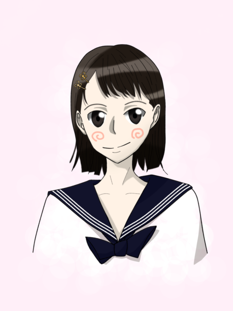 アニメ風に塗ってみた