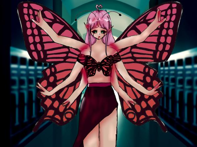 (Halloween) Butterfly DTIYS
