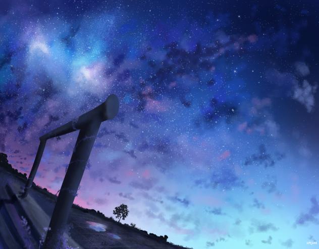 Galactic Night - ibisPaint
