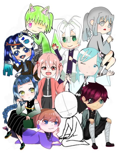 Demon Slayer Collab - ibisPaint