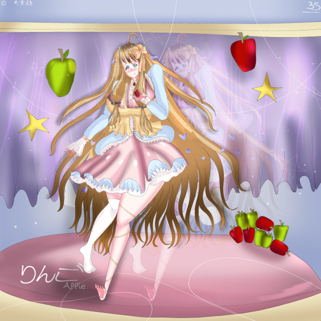 Apple - Illustration 「No.1」