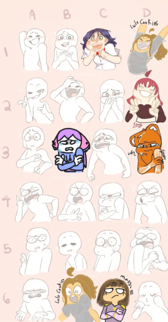 emotion collab - ibisPaint