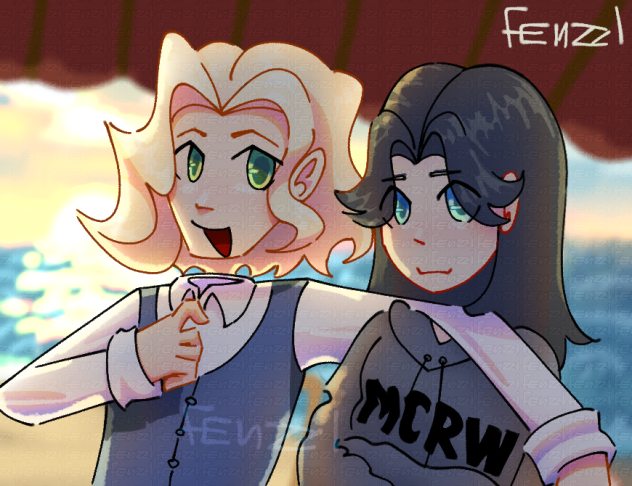 sunset - ibisPaint