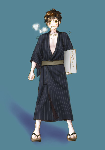 ヤマコ様の線画［もちた］お借りしましたm(__)m